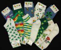 DOZEN IRISH SOCKS ASSORTED